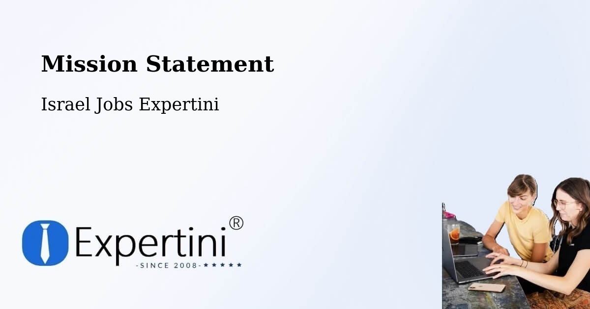 Corporate Mission – Sājūr - Israel Jobs Expertini