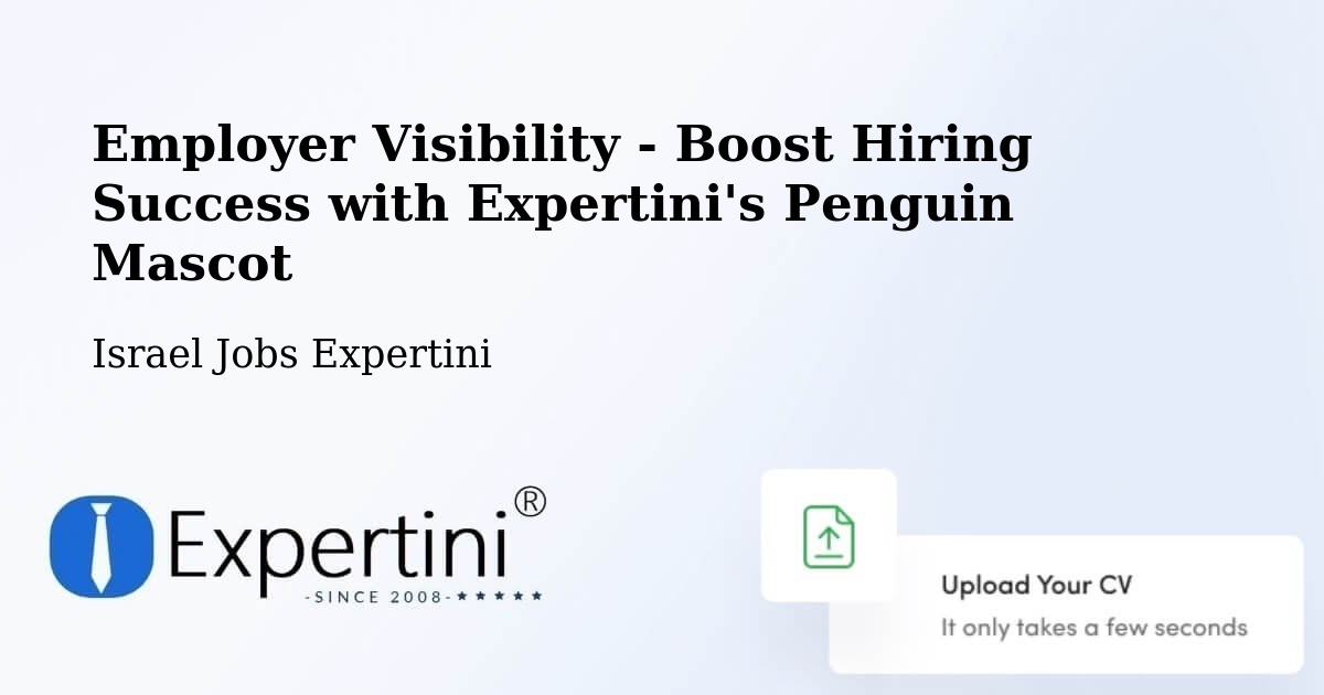 CV and Resume Visibility Optimization – Sājūr - Israel Jobs Expertini